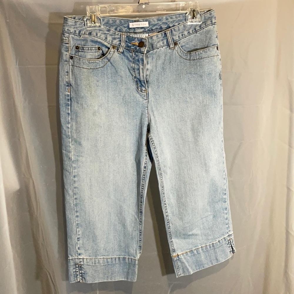 Villager Liz Claiborne denim capris